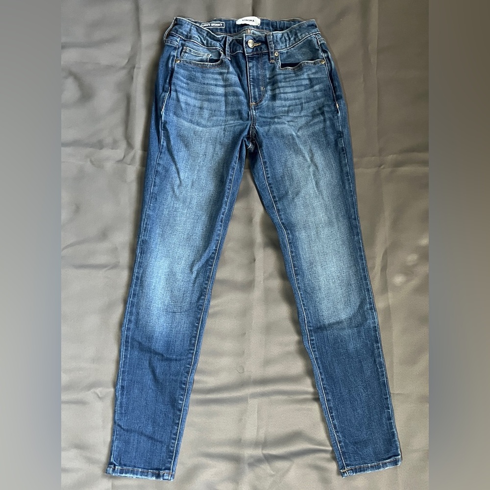Kohl’s Sonoma Blue Curvy Skinny Jeans Classic Denim Style